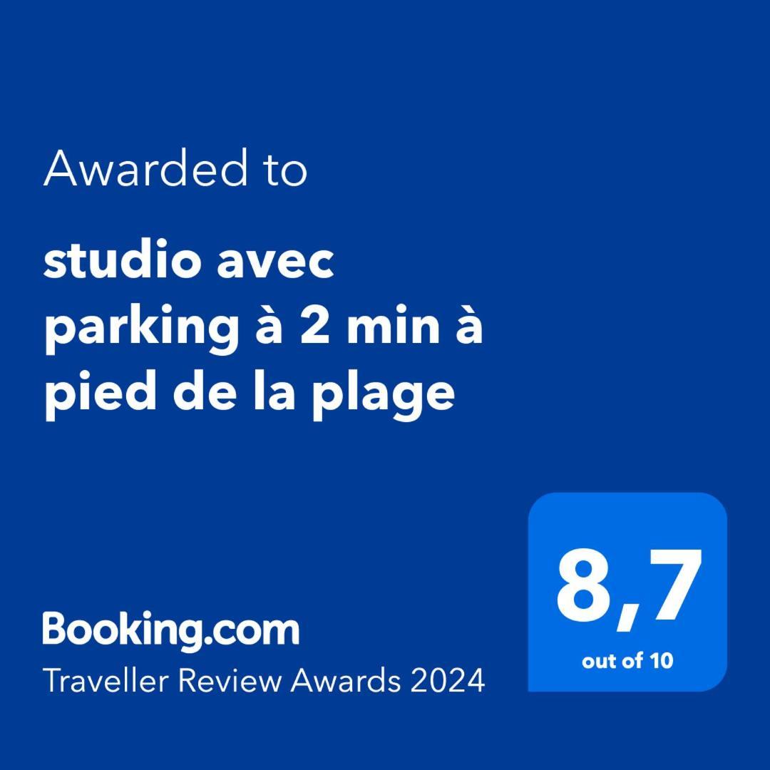 studio avec parking à 2 min à pied de la plage Argelès-sur-Mer Extérieur photo