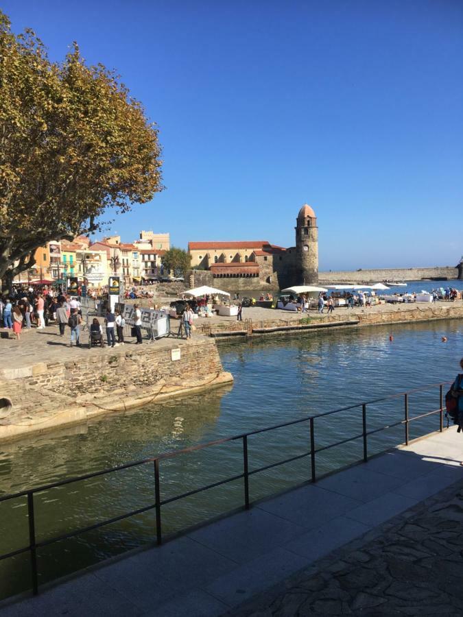 studio avec parking à 2 min à pied de la plage Argelès-sur-Mer Extérieur photo